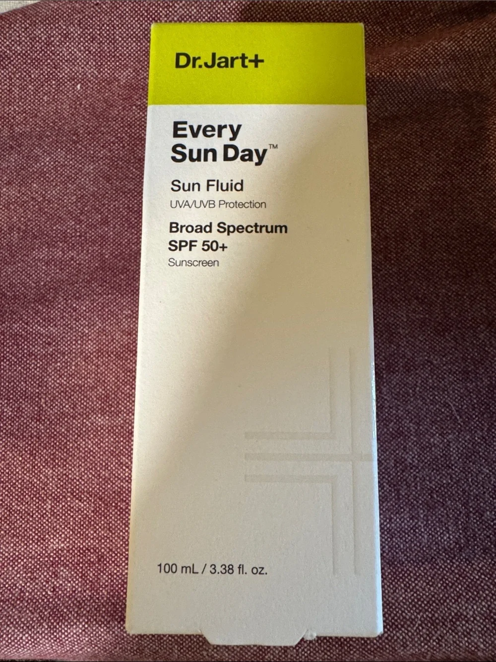 Dr. Jart+ Every Sun Day Sun Fluid SPF 50+ — White & Lime